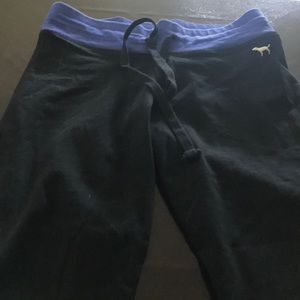 Pink Capri length yoga pants